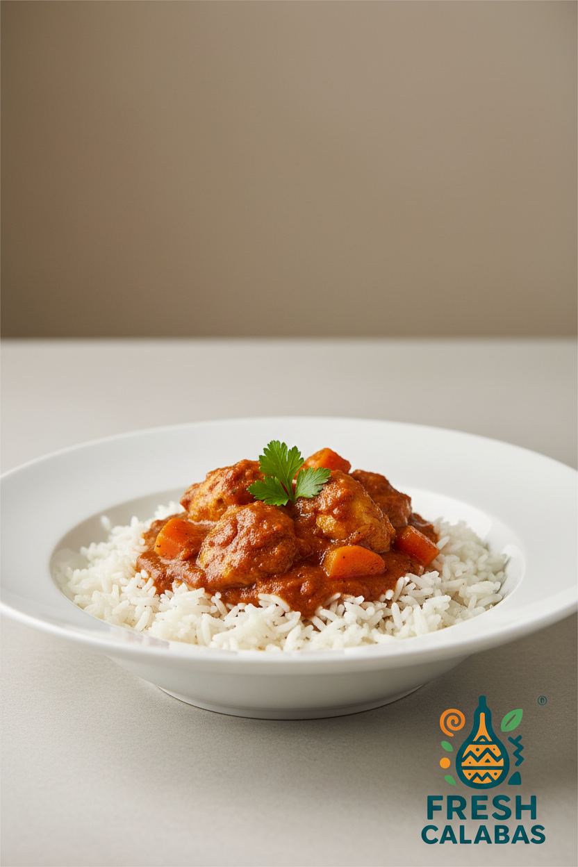 Kit Solo Mafé Poulet - riz blanc sauce mafé
