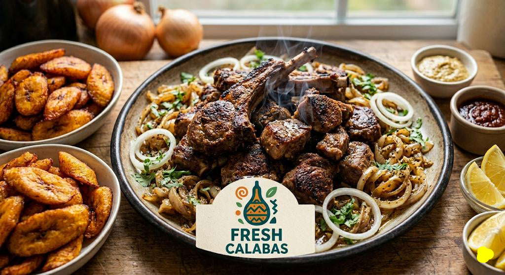 Kit Dibi et Bananes Plantains ( 3 à 4 personnes)