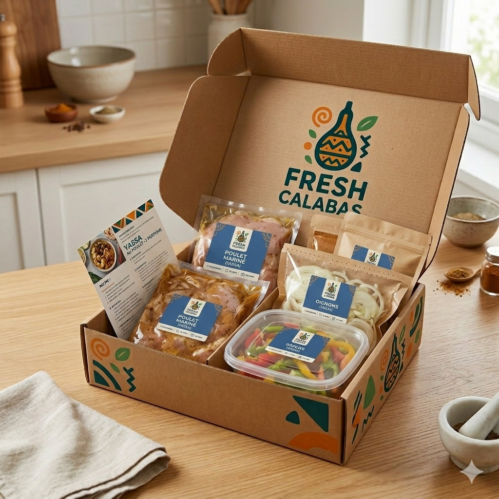 Kit Dibi et Bananes Plantains ( 3 à 4 personnes)