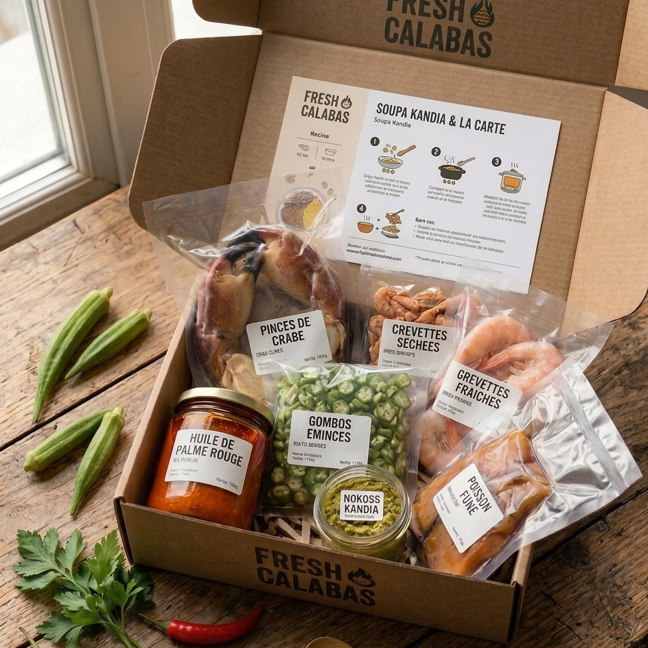 🌟 Kit Sauce Gombo (Soupe Kandia) – Édition Ultra-Limitée | Pré-commande 48h
