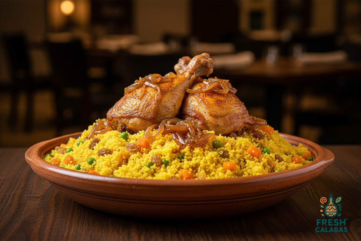 Couscous Poulet à la Sénégalaise – Fresh Calabas