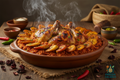 Smoky Jollof Rice & Poulet Fermier Fumé Fresh Calabas®