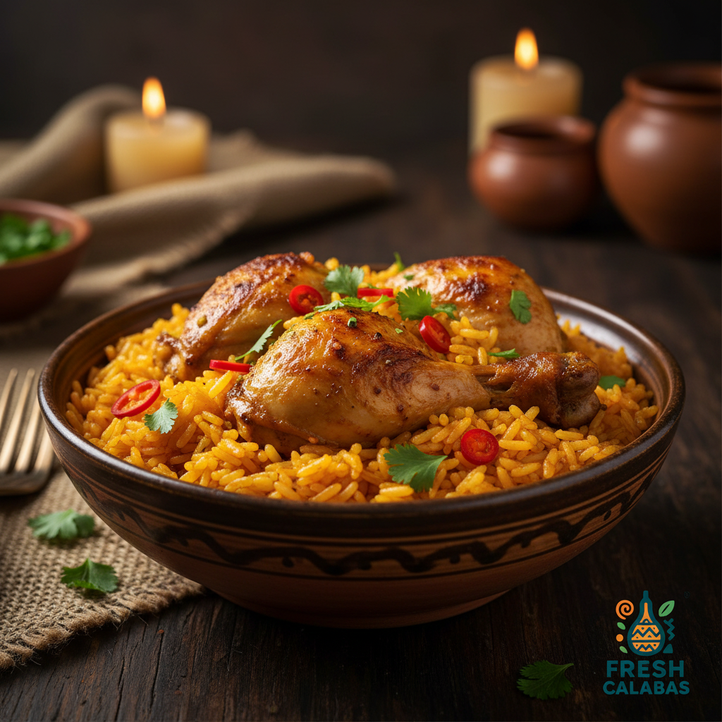 Kit Solo Jollof Rice - plat dressé