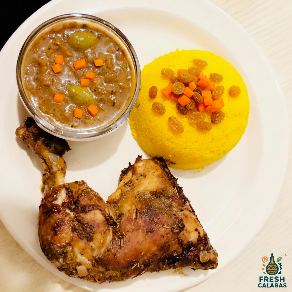Kit Solo Couscous Poulet façon Sénégalaise Fresh Calabas®
