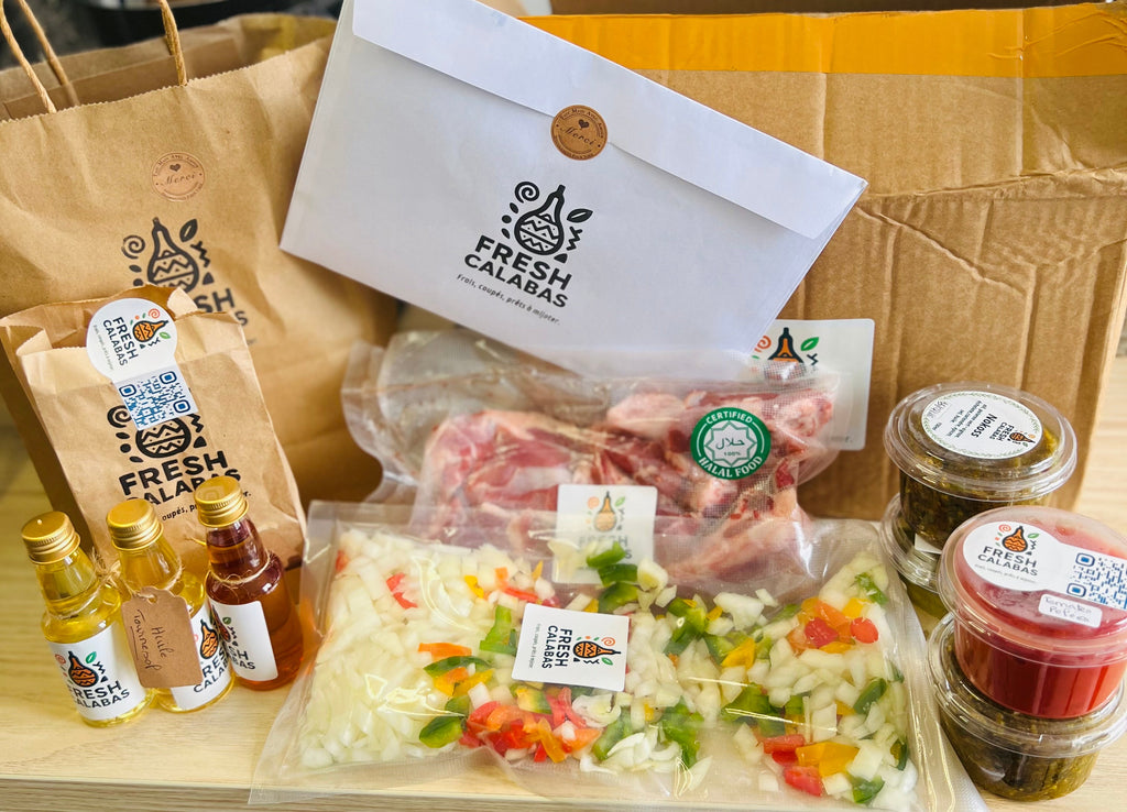 Kit Riz Agneau Fresh Calabas - unboxing complet avec emballage