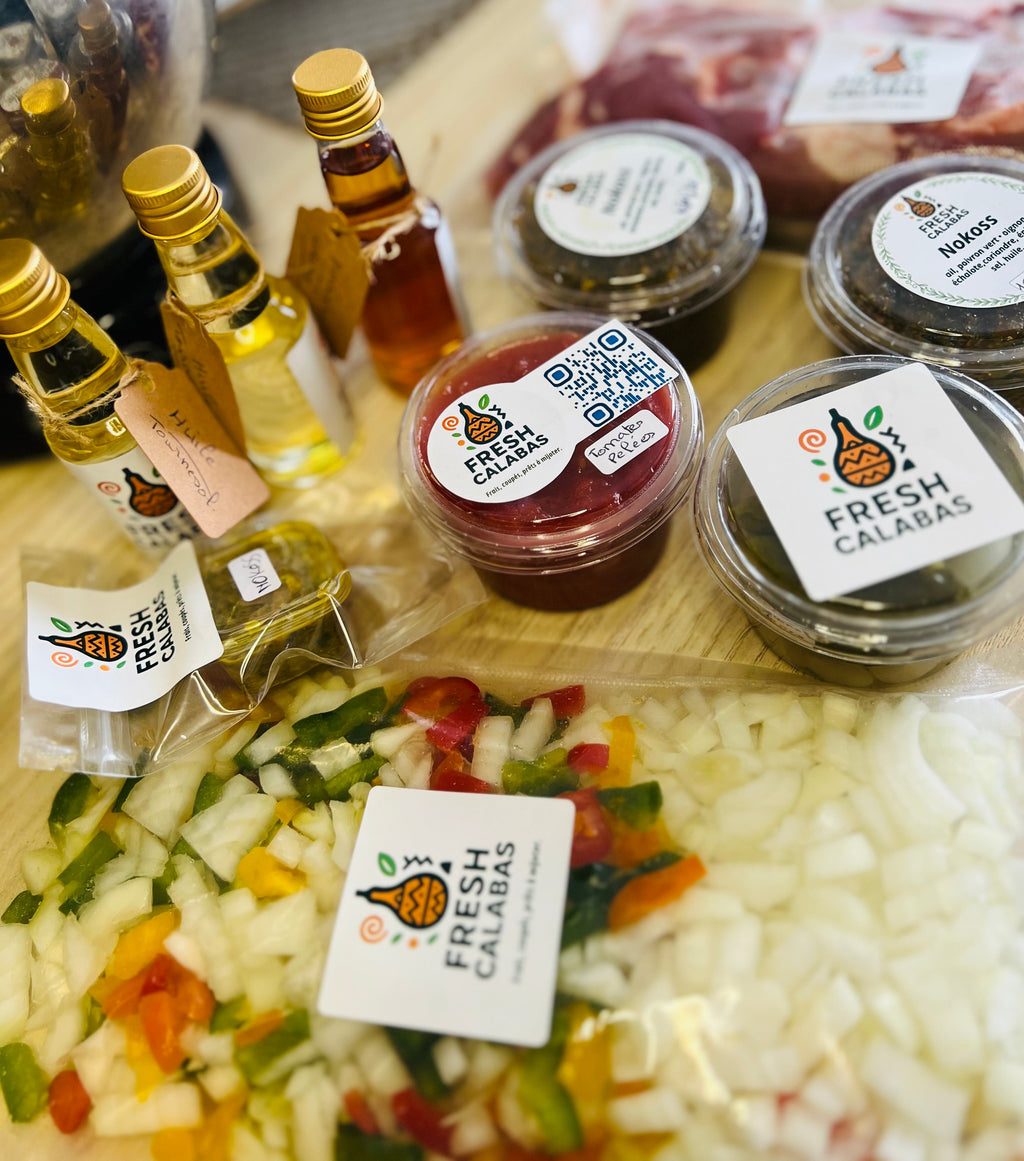 Kit Riz Agneau Fresh Calabas - ingrédients et pots Nokoss