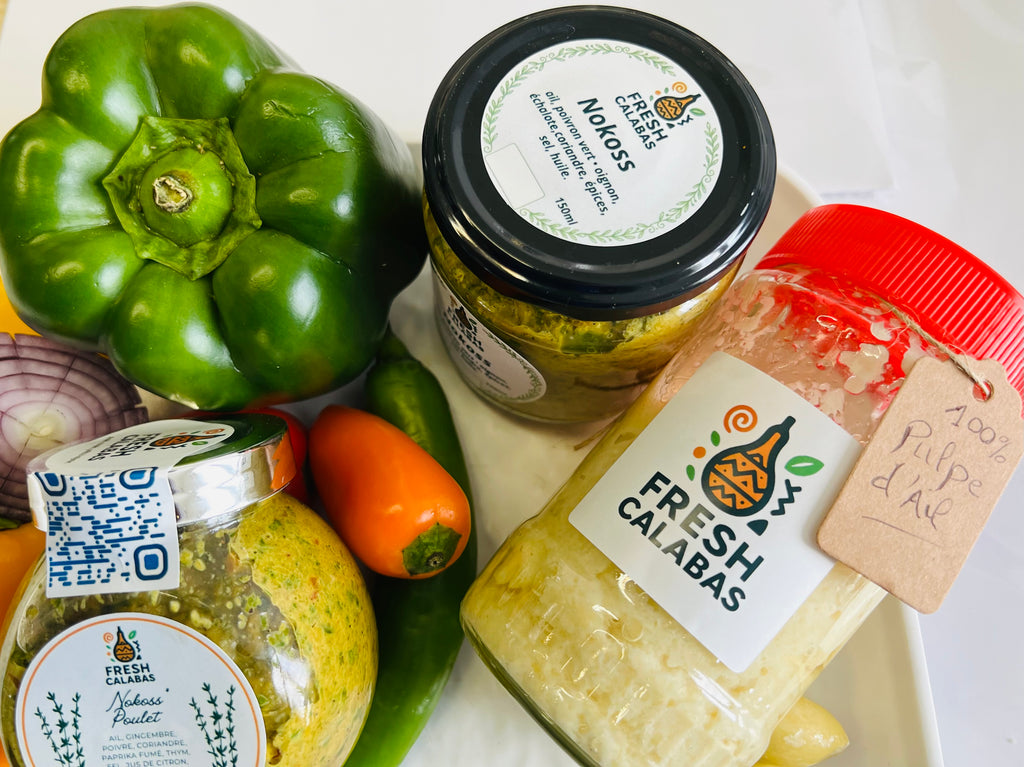 Nokoss Fresh Calabas - Nokoss classique 150ml avec légumes colorés