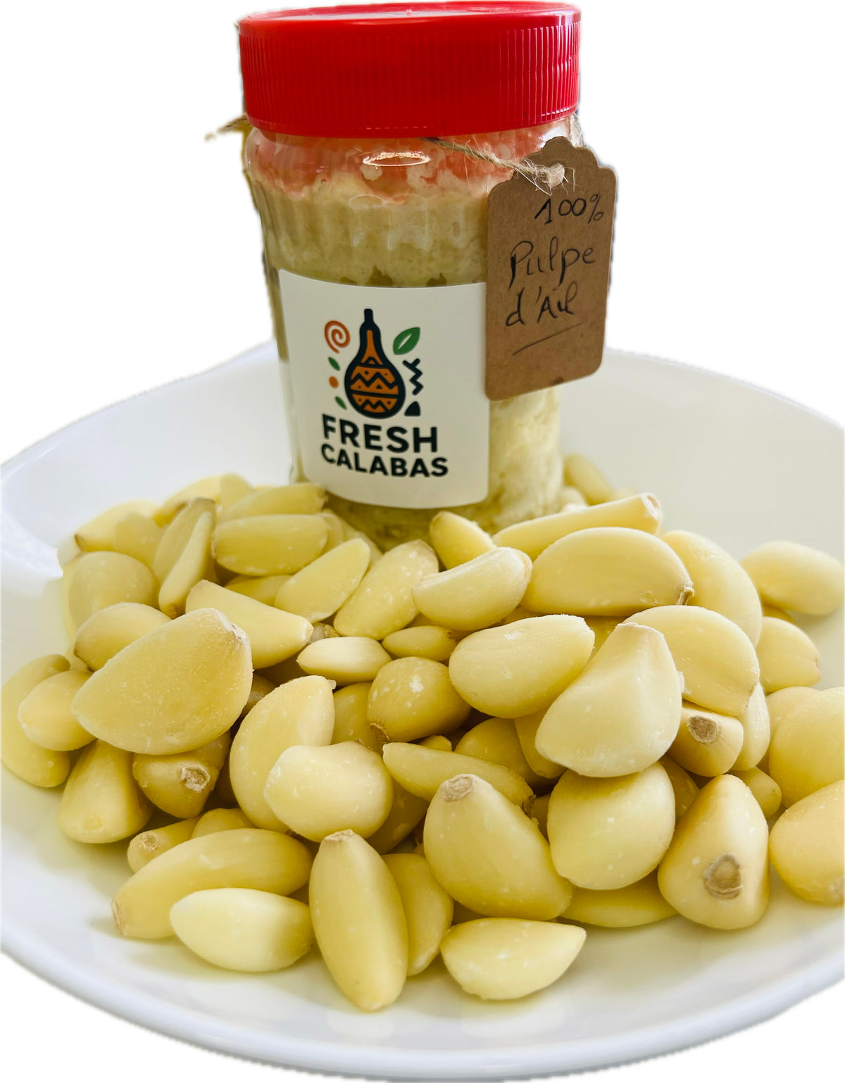 Pulpe d'Ail 100% Fresh Calabas - Ail frais mixé