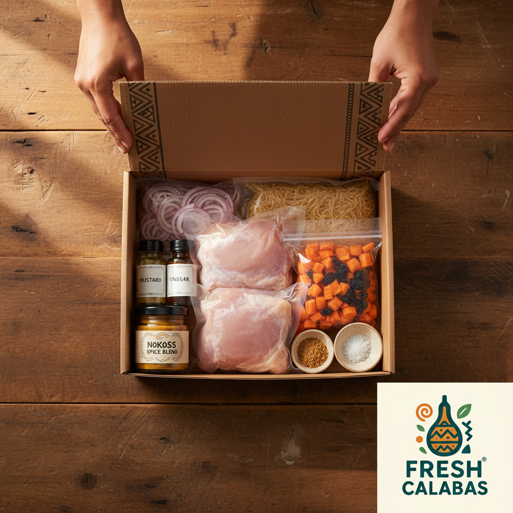 Unboxing Kit Vermicelle Poulet